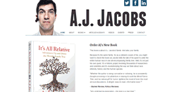 Desktop Screenshot of ajjacobs.com